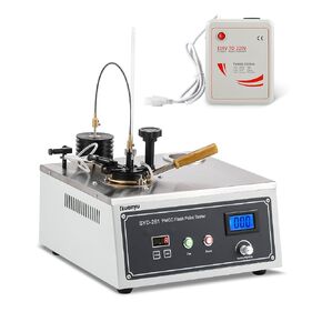 Huanyu SYD-261 Pensky Martens Closed Cup Flash Point Tester 3 Testing Procedures ABC for Determining Flash Point of Petroleum Flash Point Testing of Petroleum (220V with 110V Transformer)