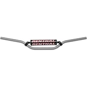 Renthal 722-01-SI-01-187 Silver 7/8" Aluminum Handlebar