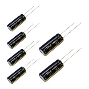 Replacement for 6 pcs Panasonic FM Series Capacitors 10V 1500uf Low Impedance