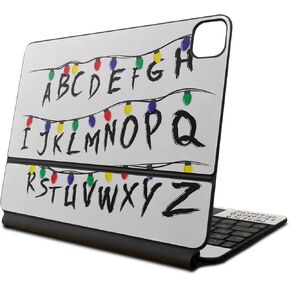 غلاف متوافق مع لوحة مفاتيح Apple Magic Keyboard لجهاز iPad Pro مقاس 13 بوصة (M4) 2024 - منظر طبيعي مجري - غطاء لاصق واقٍ ملتف من الفينيل 3M ممتاز - سهل الاستخدام | صُنع في الولايات المتحدة الأمريكية بواسطة MightySkins