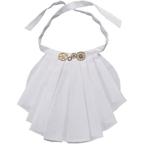 BLESSUME Victorian Steampunk Chiffon Jabot Neck 1pc