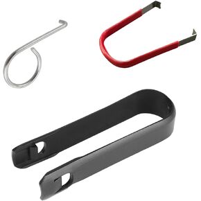 3PCS Car Wheel Hub Bolt Nut Cover Removal Tool, 3 Types Wheel Bolt Cap Removal Tool Set, Nut Caps Lug Puller & Bolt Cap Removal Hook for Most Vehicles, Universal Car Accessories