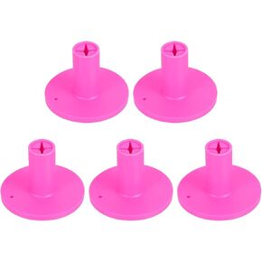 PATIKIL Rubber Golf Tees, Golf Rubber Tee Indoor Outdoor Practice Ball Holder for Driving Range Turf Mats