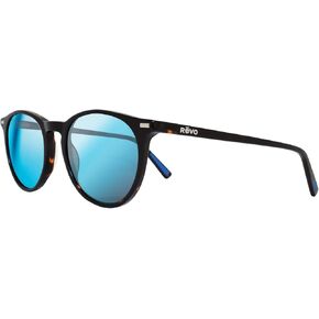 Revo Sunglasses Sierra: Polarized Crystal Glass Lens Filters UV, Small Round Frame