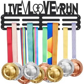 SUPERDANT Medal Hanger Holder Display Sports Arts Medals Display Rack Wall Mount