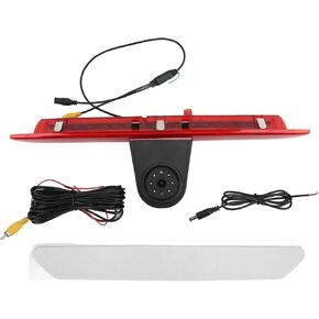 Backup Camera Car High Mount Brake Light Reversing Camera DC12V 170° View Angle IP67 for Ford Transit 2014‑2018