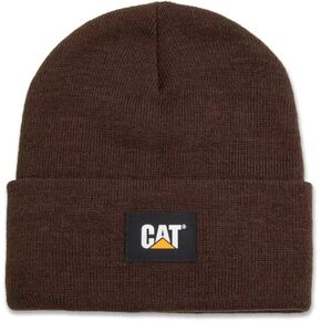 Caterpillar Men's Cat Label Cuff Beanie