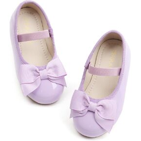 Toddler Flower Girl Dress Shoes - Little Girl Ballet Flats Wedding Party
