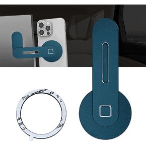 Car Phone Holder, 360° Adjustable Magnetic Mount, Portable Electronic Device Mount for Smartphones