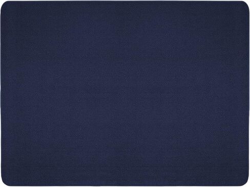 House, Home and More Skid-Resistant Carpet Indoor Area Rug Floor Mat - Navy Blue - 2 Feet X 3 Feet in Saudi Arabia