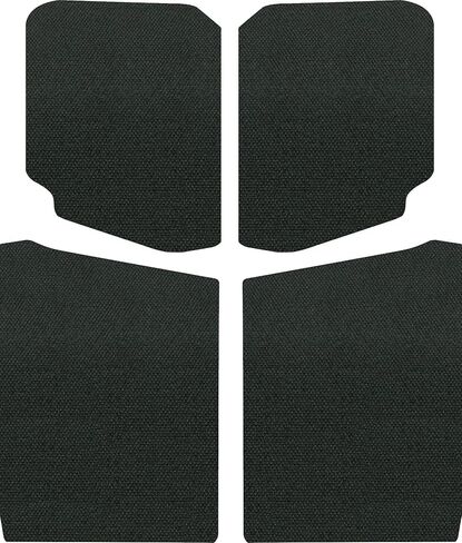 Design Engineering Jeep Wrangler Sound Deadening Headliner 2011-2018 Jk 4-Door - 4 Piece Black in Saudi Arabia