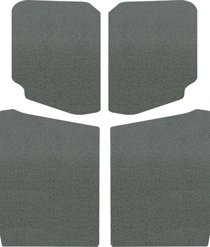 Design Engineering Jeep Wrangler Sound Deadening Headliner 2011-2018 Jk 4-Door - 4 Piece Black in Saudi Arabia