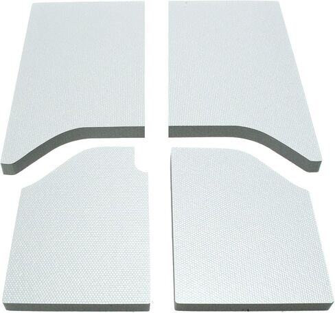 Design Engineering Jeep Wrangler Sound Deadening Headliner 2011-2018 Jk 4-Door - 4 Piece Black in Saudi Arabia