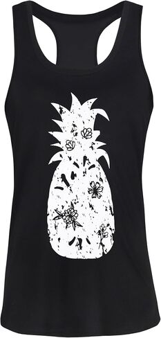 Tank Tops for Women Racerback Summer Sleeveless Casual Graphic Basic Top Shirts in Kuwait