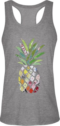Tank Tops for Women Racerback Summer Sleeveless Casual Graphic Basic Top Shirts in Kuwait