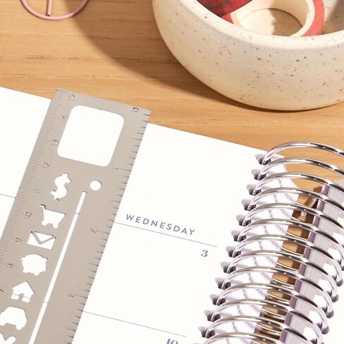 Erin Condren Bookmark Stencil (Gold Meal Planning) in Saudi Arabia