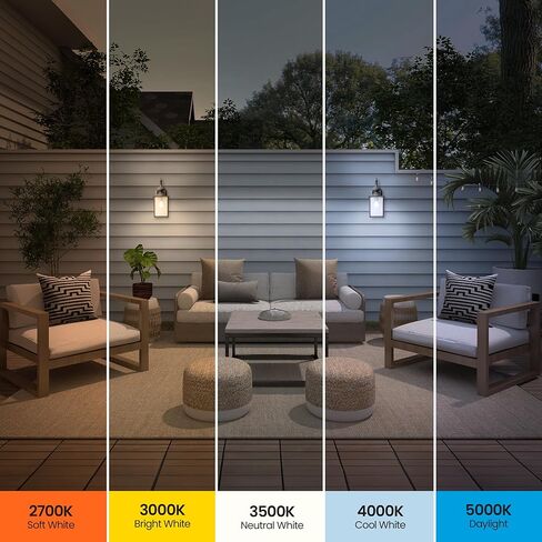 لمبة إضاءة LED A19 كهربائية من Feit، ما يعادل 100 وات، غير قابلة للتعتيم، 5CCT، قاعدة متوسطة E26، 90 CRI، 1500 لومن، لمبة إضاءة قياسية مع مفتاح تشغيل لمبة، عمر 13 عامًا، OM100/5CCT/15KLED/2، عبوتان in Kuwait
