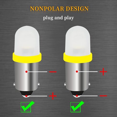 Pinball Machine Light Coin Display Bulb Pachinko Game Machine Bulb AC/DC 6V 6.3V T11 756 1893 1847 BA9S Led Bulb Replacement for Toy Car Lights,Non-Polarity,Frosted Lenses, (Pack of 10 Orange) in Saudi Arabia