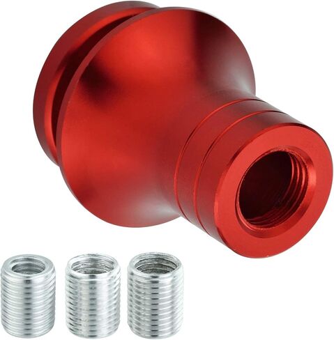 Lunsom Shift Knob Retainer Aluminium Shifter Knob Boot Extender M12x1.25 Thread Gear Stick موصل محول للسيارة اليدوية (متعدد الألوان) in Kuwait