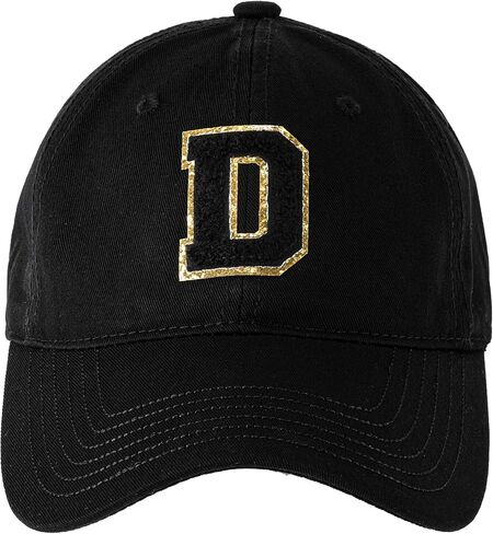 Initial Baseball Cap Women Men Personalized Letter Dad Hat Baseball Hat Birthday Gifts in Saudi Arabia