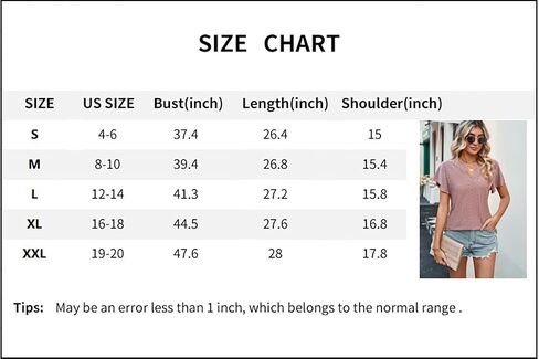 Women's Short Sleeve T Shirt Eyelet Dressy Casual V Neck Tops Blouse in Saudi Arabia