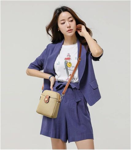 Small Crossbody Bags for Women, Leather Phone Purse Cross Body Bag Women Purses for Women, Small Crossbody Purse for Women in Saudi Arabia