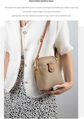 Small Crossbody Bags for Women, Leather Phone Purse Cross Body Bag Women Purses for Women, Small Crossbody Purse for Women in Saudi Arabia