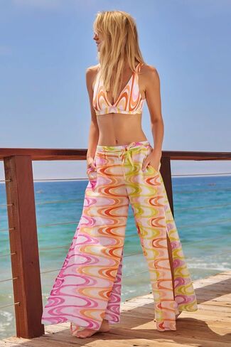 BECCA Whirlpool Palazzo Pants Cover-Up متعدد SM in Saudi Arabia