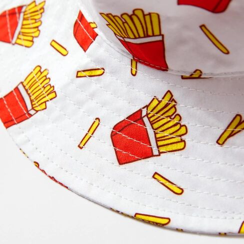 Summer Bucket Hat for Boys Girls Hawaiian Fruit Printed Fisherman Hat Unisex Baby Travel Beach Sun Cap in Saudi Arabia