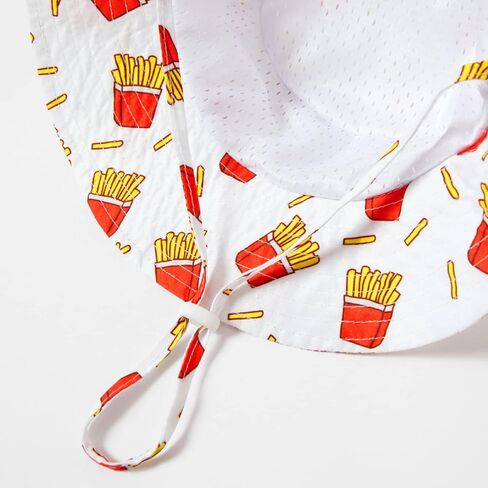 Summer Bucket Hat for Boys Girls Hawaiian Fruit Printed Fisherman Hat Unisex Baby Travel Beach Sun Cap in Saudi Arabia