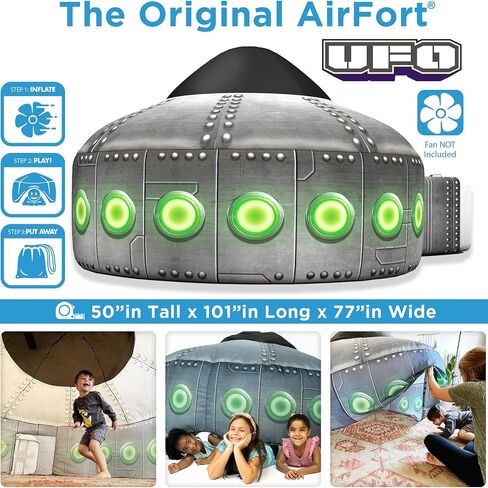 AIR FORT الأصلي يبني حصنًا في 30 ثانية، حصن قابل للنفخ للأطفال (ليلة مرصعة بالنجوم) in Kuwait