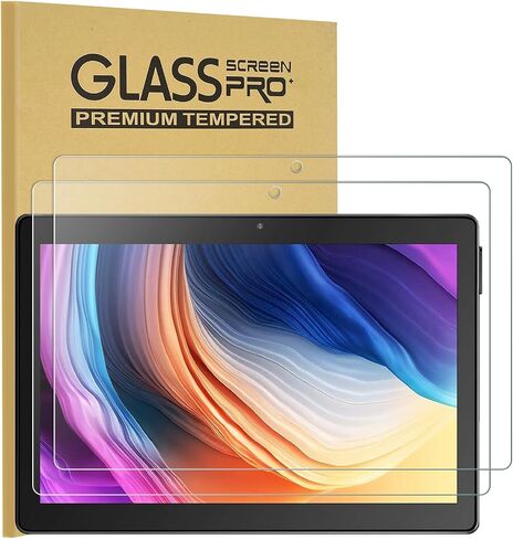 KEANBOLL 2 واقي شاشة من الزجاج المقوى لجهاز Dragon Touch Max10 Plus Tablet - (10.1 بوصة)، درع زجاجي مقوى مقاوم للخدش وصلابة 9H in Saudi Arabia