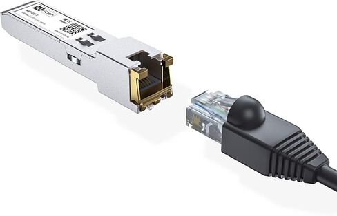 وحدة 1.25G SFP إلى RJ45، جهاز إرسال واستقبال إيثرنت SFP نحاسي 1000Base-T لـ Juniper QFX-SFP-1GE-T/EX-SFP-1GE-T وأكثر من ذلك، 100 متر in Kuwait