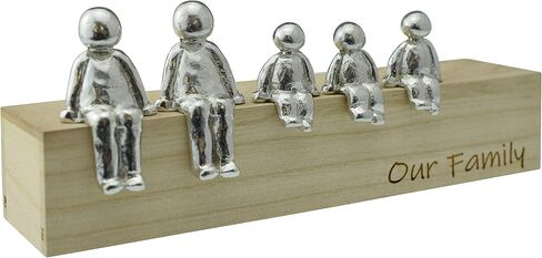 Our Family Ornament - Choose Your Family Combination (3 Children) in Saudi Arabia