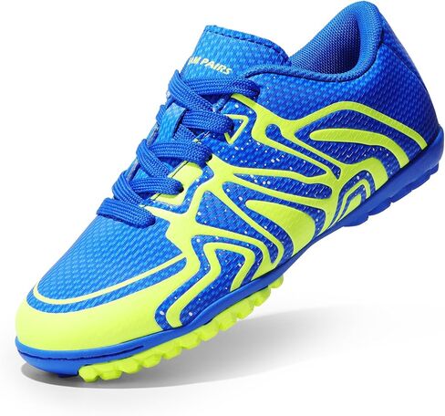 DREAM PAIRS Boys Girls Indoor Turf Soccer Cleats Lace Up Athletic Youth Futsal Football Shoes for Little/Big Kid in Saudi Arabia
