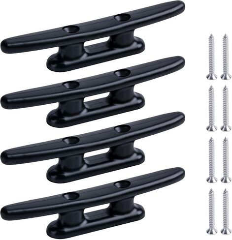 CHANGE MOORE Dock Cleats, 4/6/8 Inch Nylon Boat Cleats Boat Ties,Kayak Rope Tie Cleat,Rope Cleat,Kayak Cleat for Boat Docks,Kayaks,Marine,Nautical Decor in Saudi Arabia