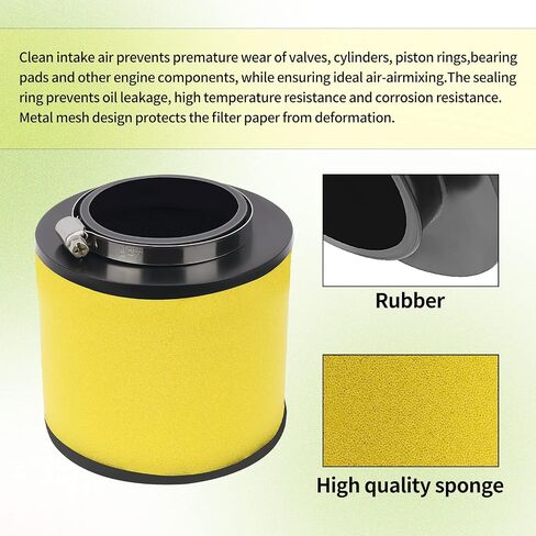 XULONG ATV Air Filter Element Cleaner Replacement for Honda Foreman 400 450 TRX400FW TRX450S TRX450ES TRX450FE TRX450FM Replace 17254-HC5-900(2PCS) in Saudi Arabia
