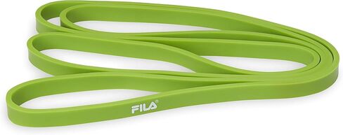 حبال حلقة تمارين المقاومة - من إكسسوارات FILA | حزام فائق للمساعدة في عمليات السحب، وتدريب القوة على السرعة ووزن الجسم (متوفر بمقاسات خفيفة ومتوسطة وثقيلة - يُباع بشكل منفصل) in Saudi Arabia