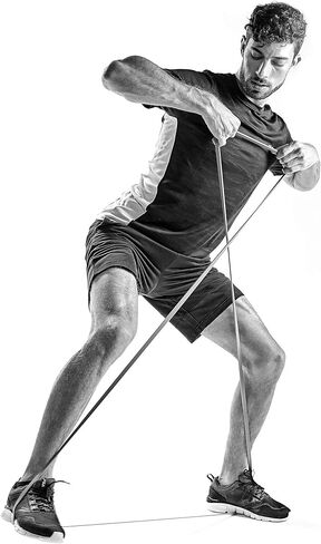 Resistance Band Exercise Loop Cords - by FILA Accessories | Superband for Assisted Pull Ups, Speed and Bodyweight Strength Training (Available in Light, Medium, Heavy - Sold Separately) in Saudi Arabia