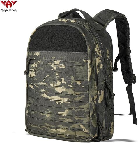 vAv YAKEDA Military Tactical Backpack for Men Army 3 Day Assault Pack 35L Large Molle Hiking Backpack (Tan) in Saudi Arabia