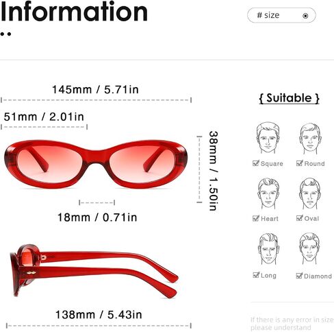 kimorn Retro Oval Sunglasses for Women and Men Fashion Small Oval Sun Glasses 90s Vintage Shades K1702 in Saudi Arabia