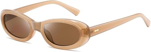 kimorn Retro Oval Sunglasses for Women and Men Fashion Small Oval Sun Glasses 90s Vintage Shades K1702 in Saudi Arabia