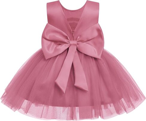 Girls Rainbow Sequin Tulle Dress Ruffle Sparkle Toddler Girl Kids Party Bridesmaid Wedding Gown Dresses in Saudi Arabia