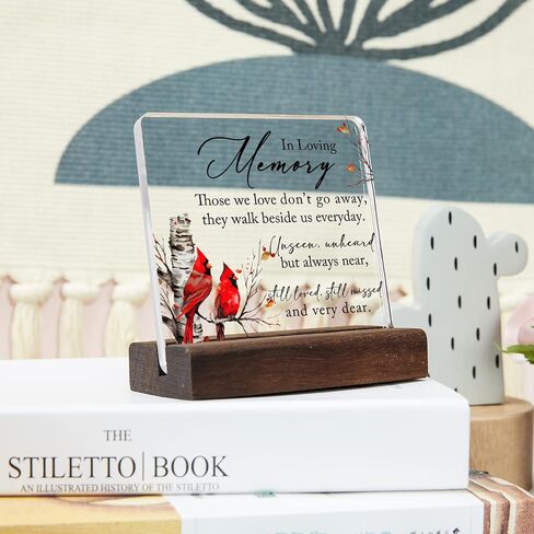 Sympathy Gifts, Cardinal Sympathy Gift, Memorial Gifts for Loss of Loved One Condolence Grief Bereavement Present in Memory of Mother Father Husband Wife in Saudi Arabia