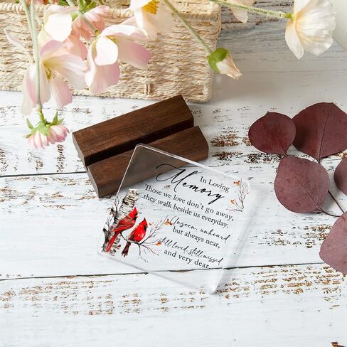 Sympathy Gifts, Cardinal Sympathy Gift, Memorial Gifts for Loss of Loved One Condolence Grief Bereavement Present in Memory of Mother Father Husband Wife in Saudi Arabia