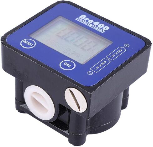 مقياس التدفق Marhynchus شاشة LCD عالية الدقة مقياس تدفق الوقود من سبائك الألومنيوم 1/2 بوصة، نطاق التدفق 1-30 لتر/دقيقة in Kuwait