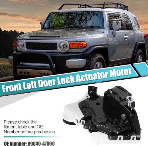 X AUTOHAUX 69040-47060 محرك المحرك لقفل الباب الأمامي الأيسر لسيارة Toyota FJ Cruiser 2007-2014 لسيارة Toyota Prius 2004-2013 لسيارة Toyota Yaris 2007-2014 مجموعة محرك مزلاج الباب 6904047060 in Saudi Arabia