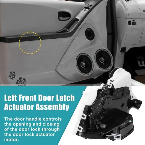 X AUTOHAUX 69040-47060 محرك المحرك لقفل الباب الأمامي الأيسر لسيارة Toyota FJ Cruiser 2007-2014 لسيارة Toyota Prius 2004-2013 لسيارة Toyota Yaris 2007-2014 مجموعة محرك مزلاج الباب 6904047060 in Saudi Arabia