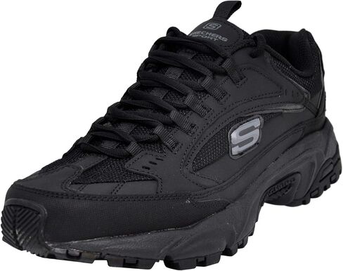 Skechers Men's Stamina Nuovo Shoes, Black/Black, 13 M in Saudi Arabia