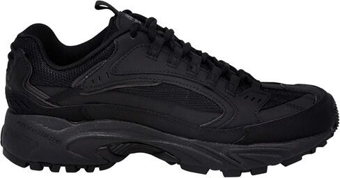 Skechers Men's Stamina Nuovo Shoes, Black/Black, 13 M in Saudi Arabia